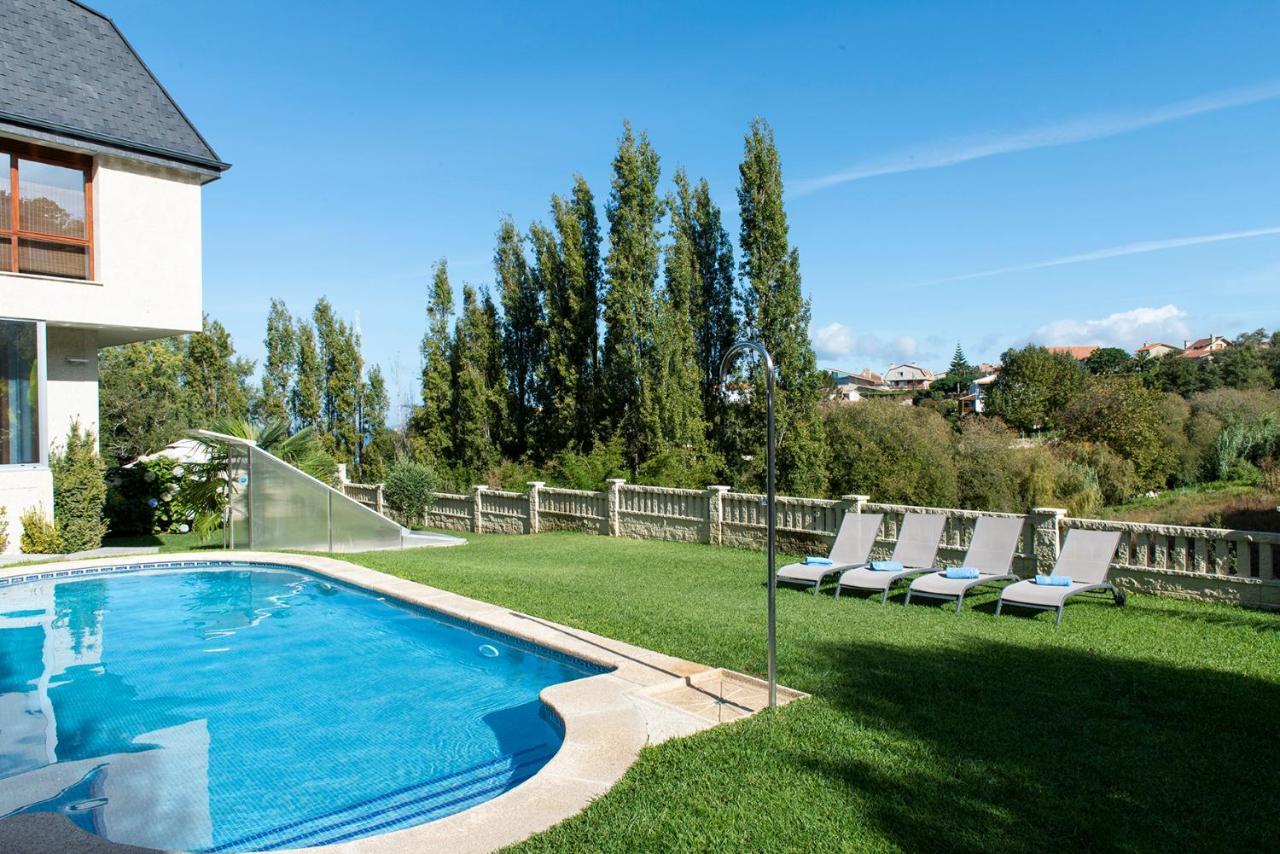 Villa Casa El Castañal con Piscina Privada Vigo Exterior foto