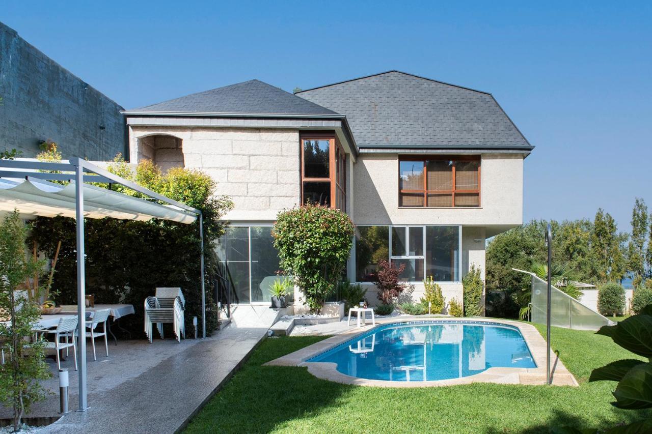 Villa Casa El Castañal con Piscina Privada Vigo Exterior foto