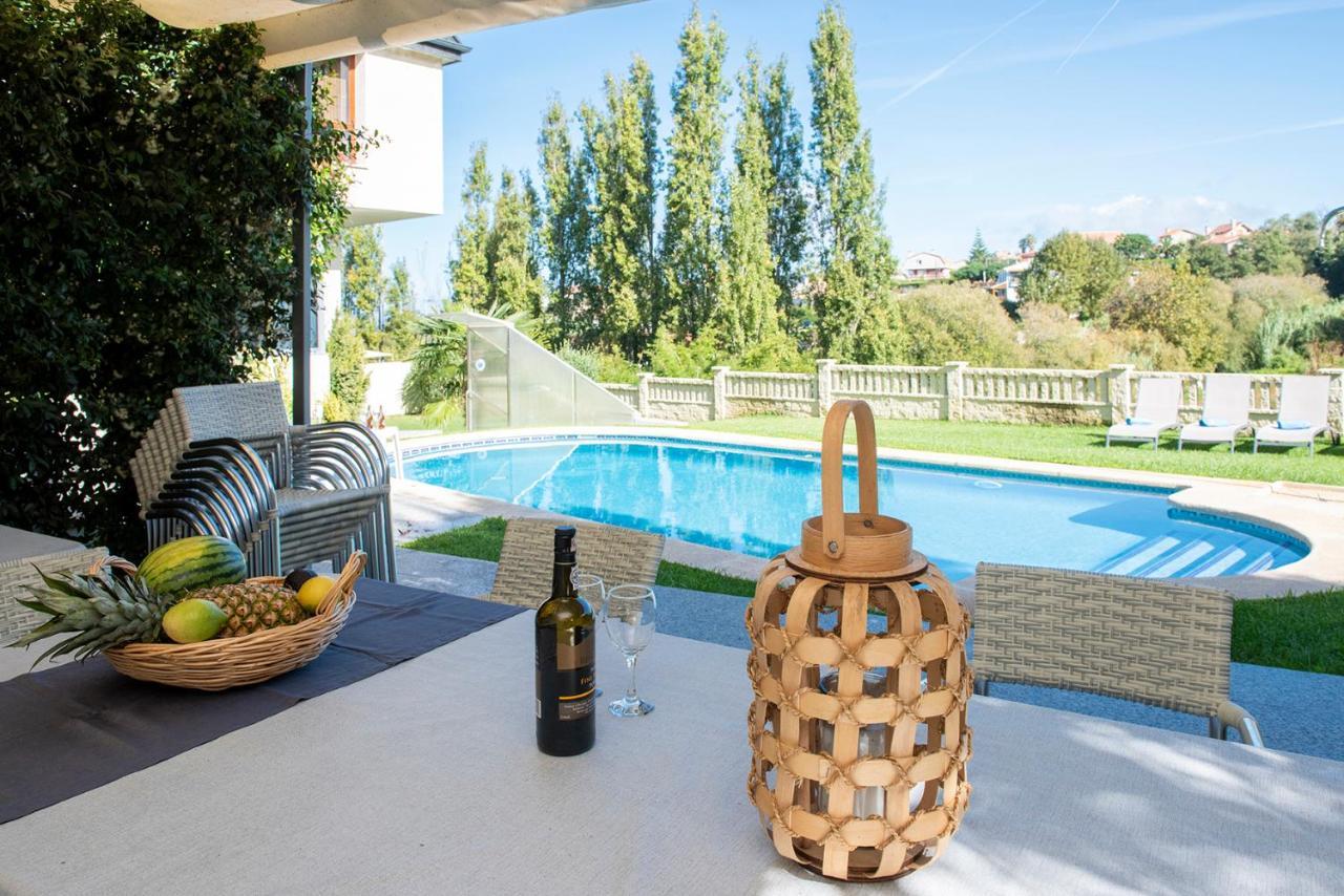 Villa Casa El Castañal con Piscina Privada Vigo Exterior foto
